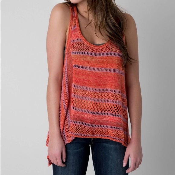 Free People Tops - Free People Racer Back Knit Tank Top - Size M